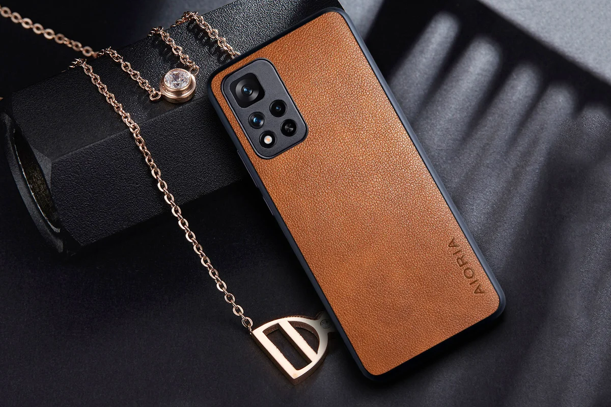 iphone waterproof bag Case for Xiaomi Redmi Note 11 Pro Plus 11S 11T 5G 11E Pro Retro business PU leather Skin design cover for redmi note 11 pro case iphone pouch