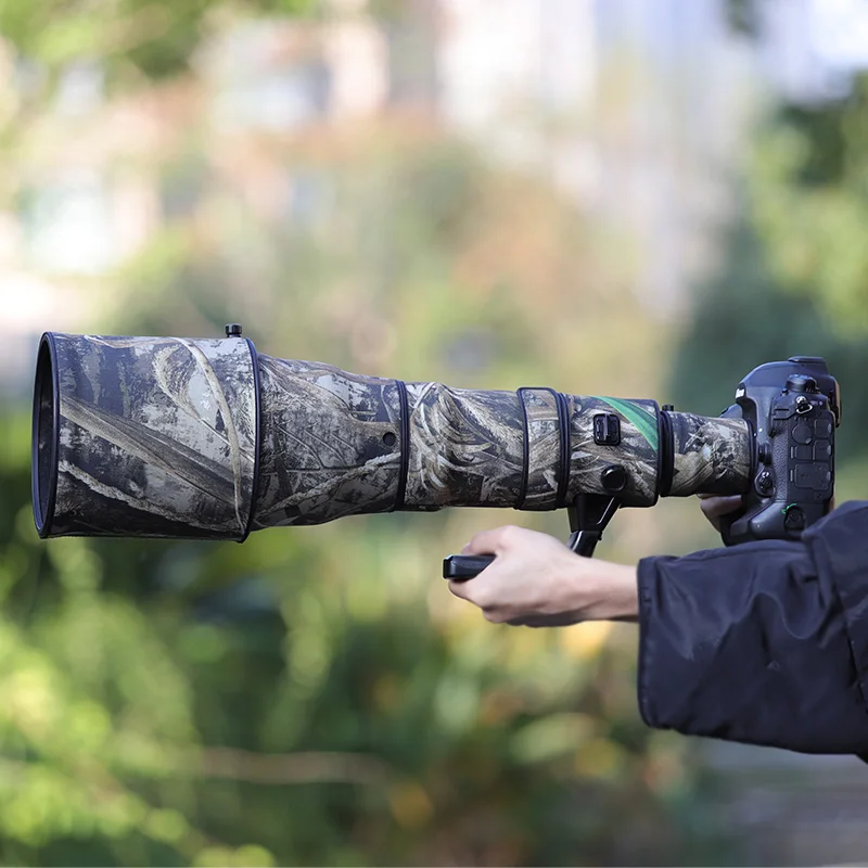 Chasing Birds Camouflage Lens Coat Per Nikon Af-S 800 F5.6 E Copriobiettivo Impermeabile E Antipioggia Copriobiettivo Nikon 800