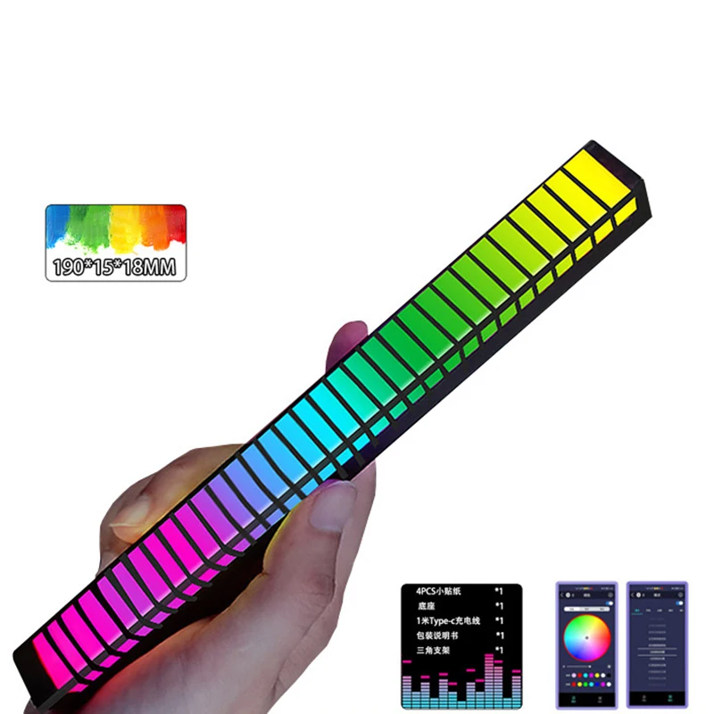Creative 5V USB 16/32 LED Night Lights App Control RGB Music Rhythm
