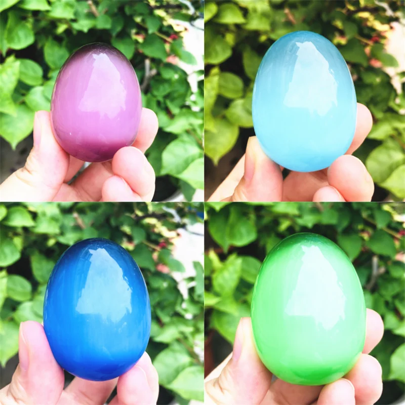 Natural-crystal-variety-of-opal-egg-shaped-specimen-gem-crystal-healing ...