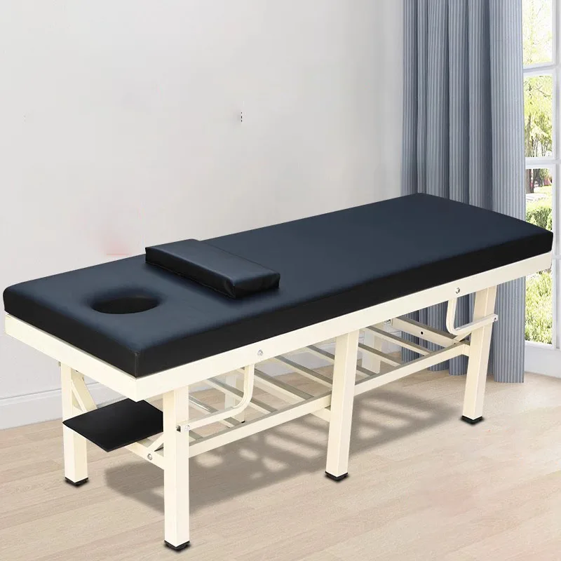 Beauty Salon Table Massage Pedicure Tattoo Spa Facial Mattresses Lash Bed Couch Full Body Lit Pliant Massage Furniture LJ50MB