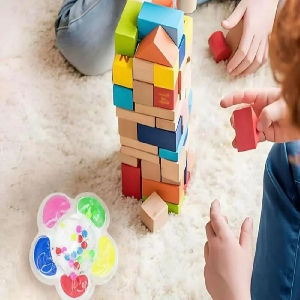 Folding Carpet Fine Motor Squeeze Toy Color Classification Animal Butterfly Pinching Toys Soft Cartoon Color Sorting Toys