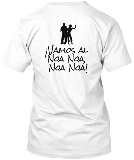 John Gabriel Noa Noa Camisa Quieres Bailar Esta Noche Tee T-Shirt Maniche Lunghe