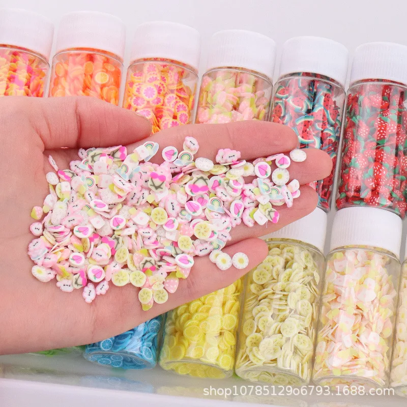 New Style Fruit Soft Pottery Slice Imitation Vegetable Animal Cream Gel Mobile Phone Shell Diy Material Mobile Phone Accessories