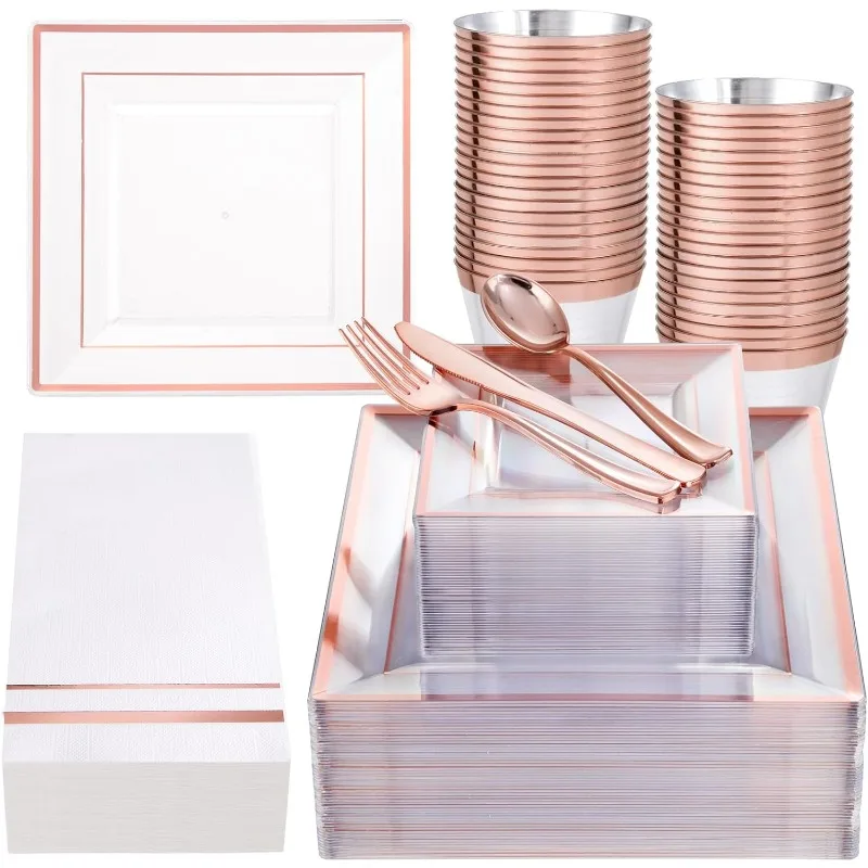 Clear Rose Gold