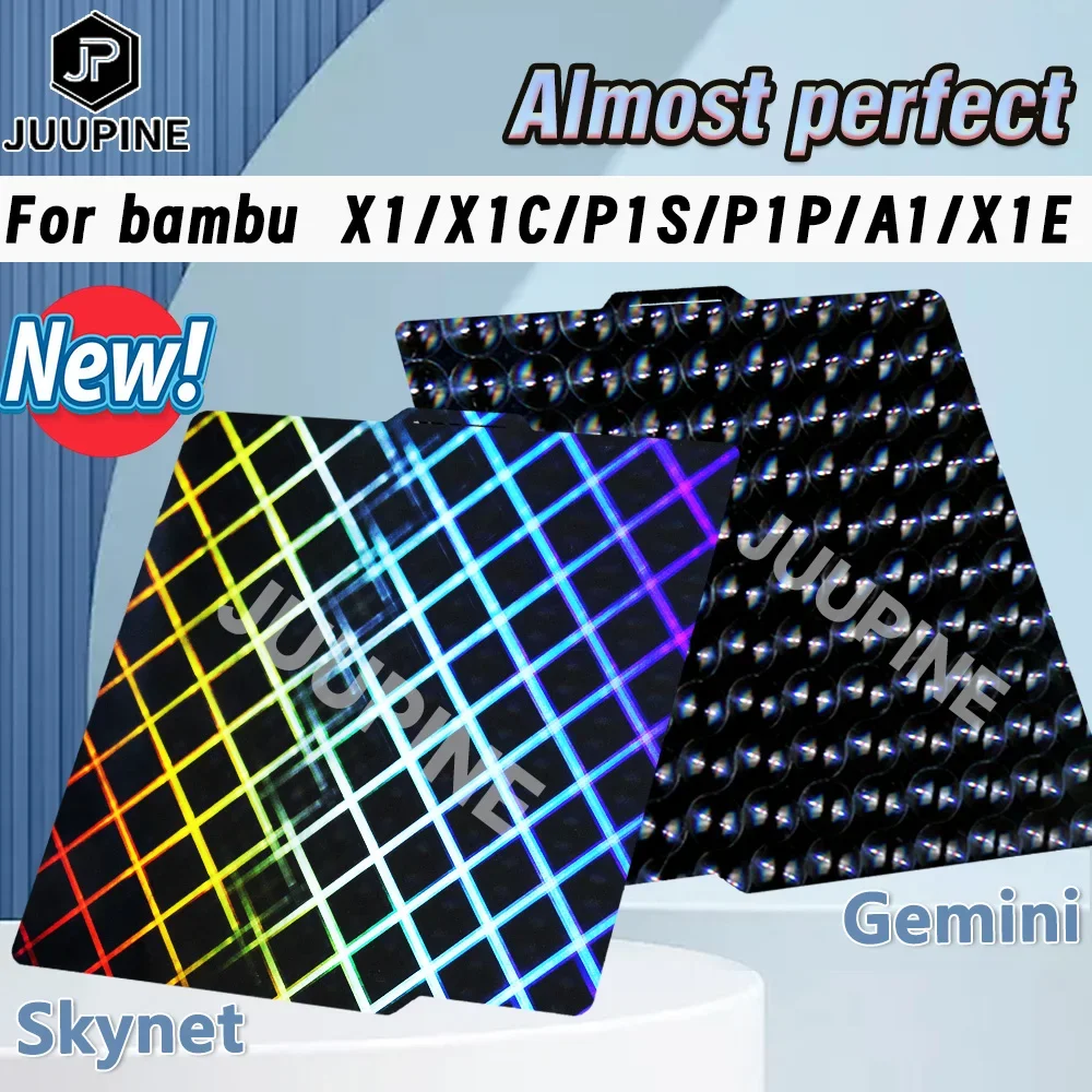 

For Bambulab Plate Bambulab X1 Carbon Bambu Lab P1P Build Plate 257x257mm H5H Skynet Gemini P1S Print Bed X1E X1C Parts Hotbed
