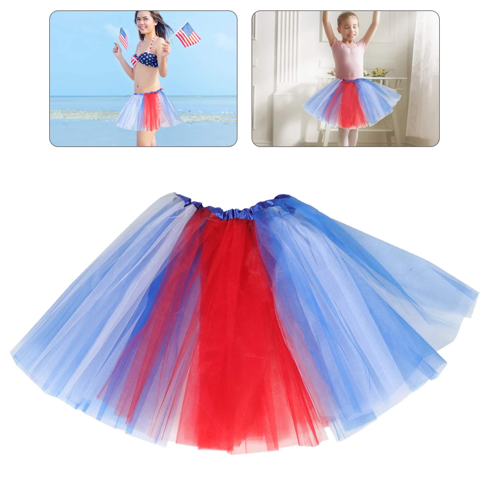 Jupe Tutu Dégradé Coloré Pour Bébé Fille – Maille Douce Et Respirante – Parfaite Pour Photos Et Occasions