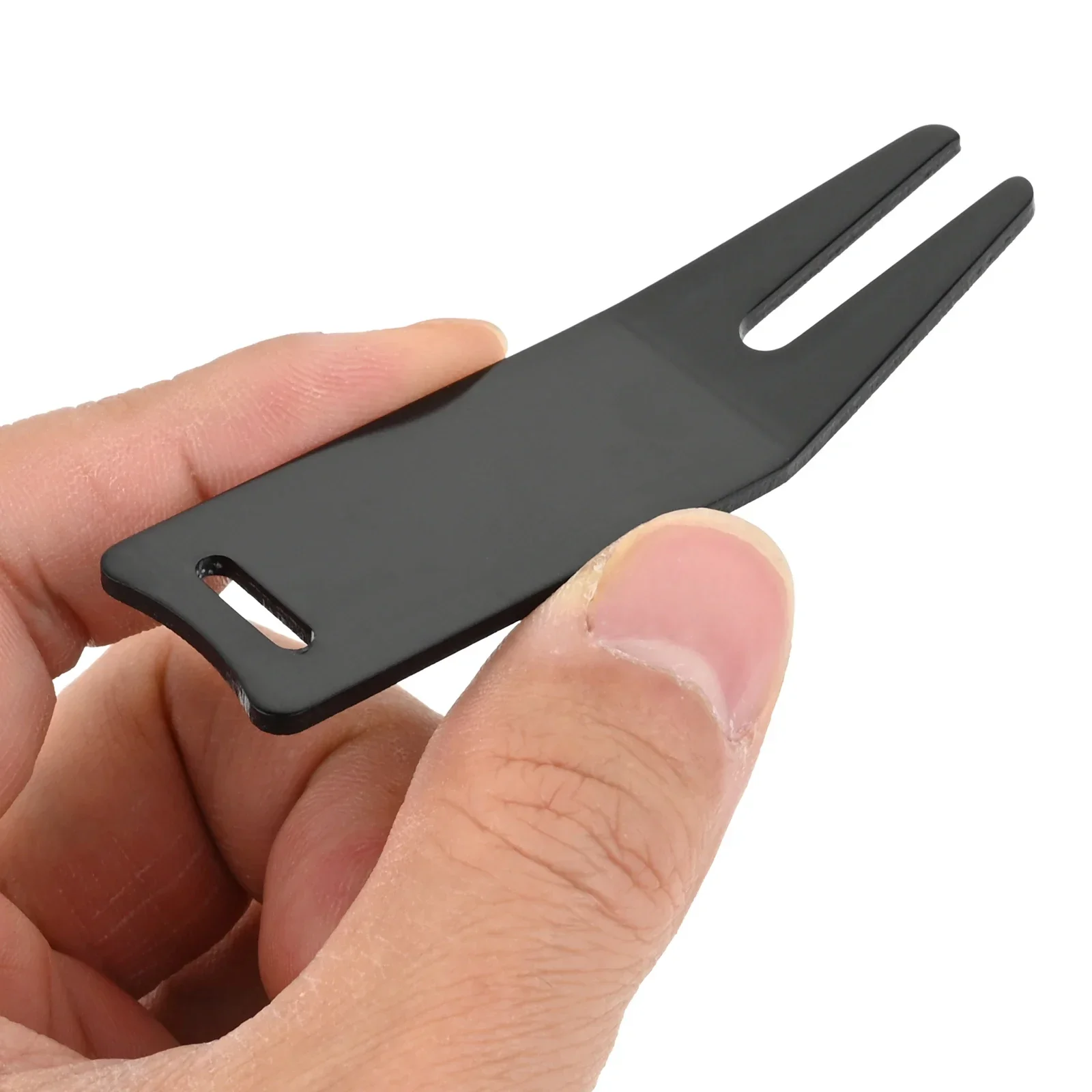 8Pcs Aluminum Alloy Bending Golf Divot Repair Tool Ball Marker Putting Fork Pitch Groove Cleaner Tools Lawn Maintaining Fixing 4
