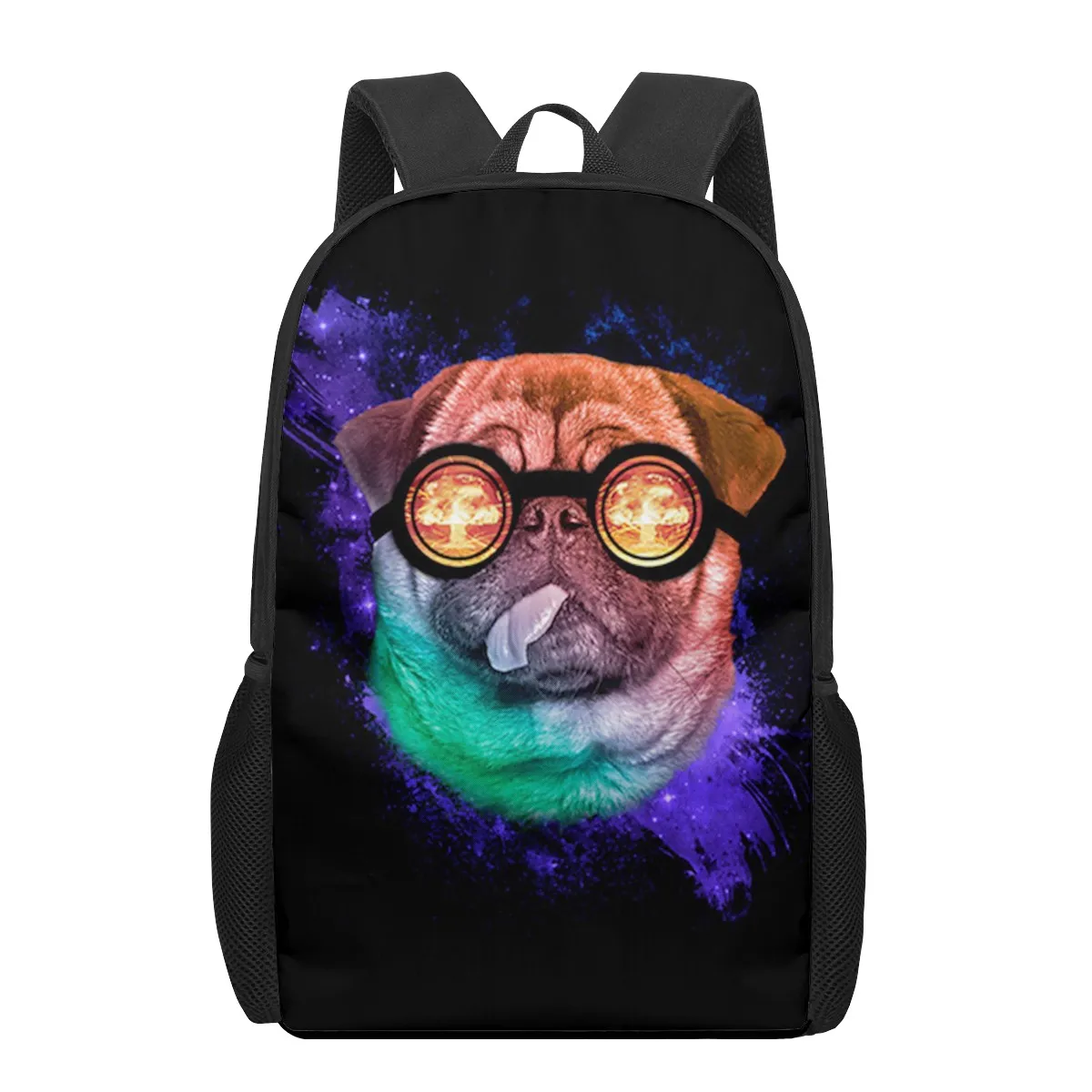 Dog lovely personality 3D Print School Backpack for Boys Girls Teenager Kids Book Bag Casual Shoulder Bags 16Inch Satchel Mochil