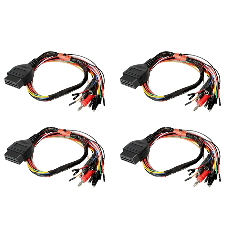 

4X Car MPPS V18 Version V18.12.3.8 Breakout Tricore Cable ECU Programming Multi-Connector OBD 16PIN Bench Pinout Cable