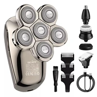 SEJOY Electric Shaver Hair Clipper 5IN1 Beard Trimmer Bald Head Shaver Wet & Dry 1