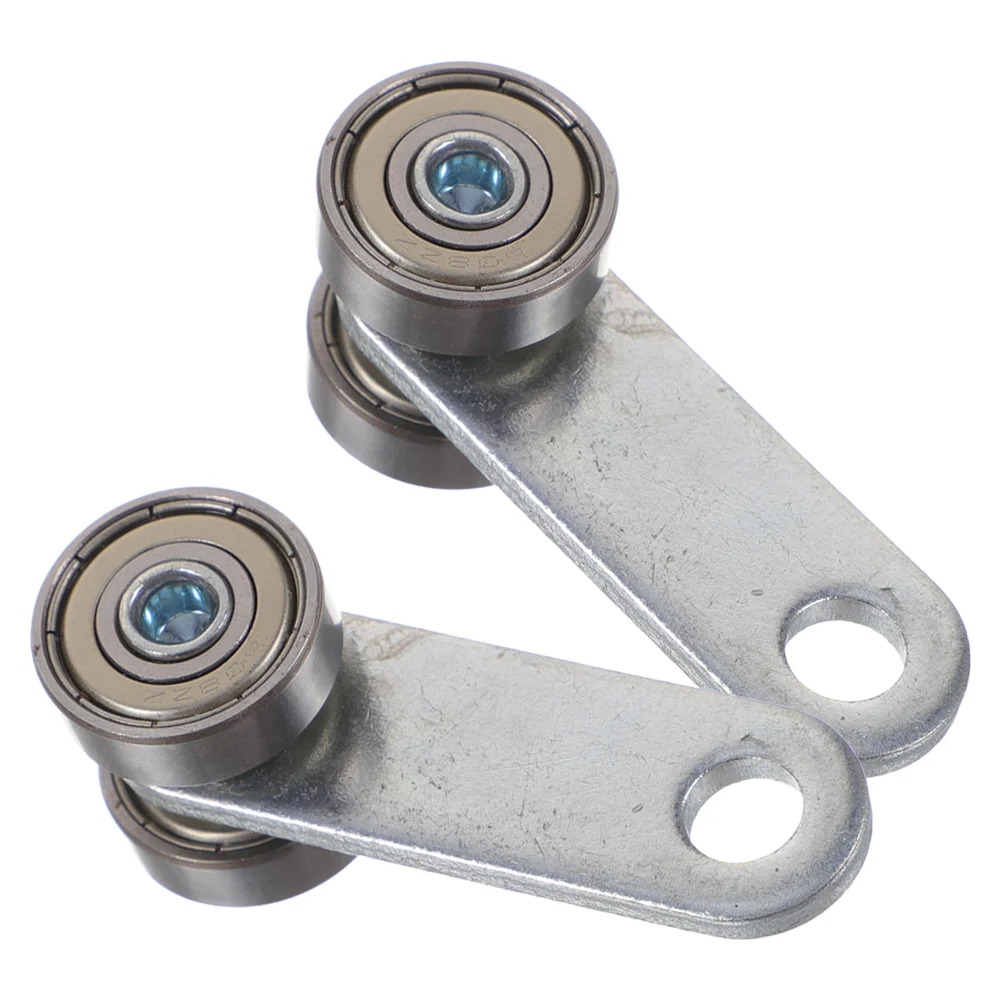 2 Pcs Hanging Wheel Sliding Door Single Roller Trolley High-precision for Strut Channel Steel Wheels 4