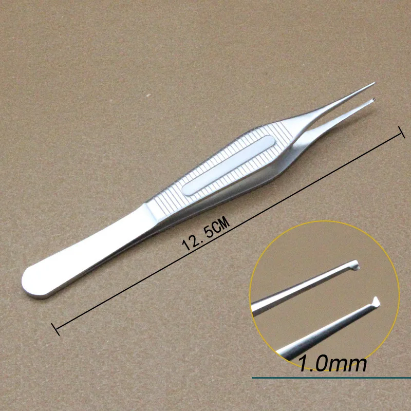 Adson Tissue Forceps Rhinoplasty Cartilage Thumb Forceps Plastic Surgery Tweezers Ocularplastic