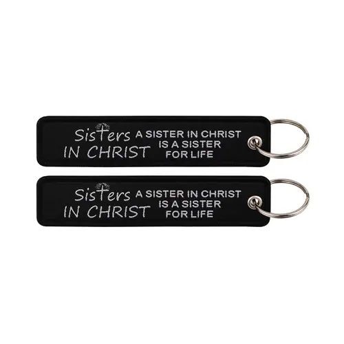 1pcs Computer Pop-up Window Quotes Embroidered Keys Tag Keychains For Motorcycles Backpack Fashion Key Ring Accessories Gifts - Image 60