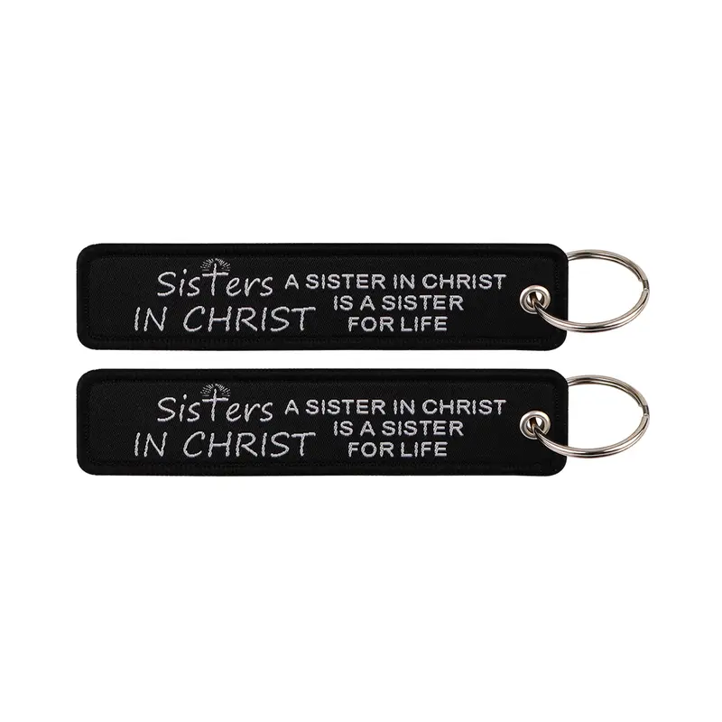 1pcs Computer Pop-up Window Quotes Embroidered Keys Tag Keychains For Motorcycles Backpack Fashion Key Ring Accessories Gifts - Image 60