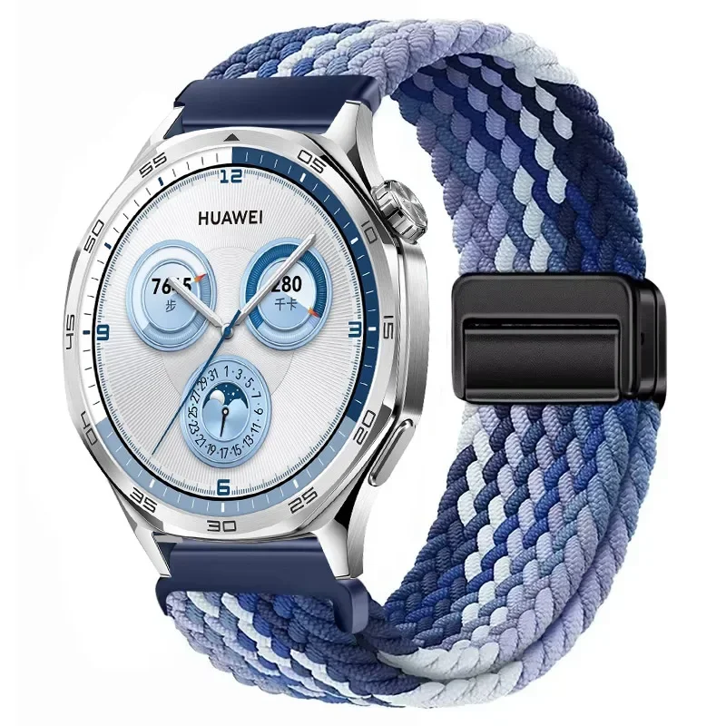 Braided Nylon Loop Strap with Magnetic Buckle 22/20mm