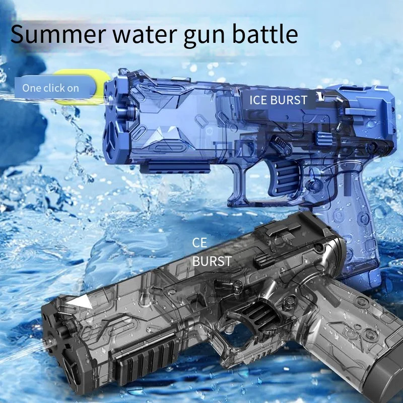 Passion Manual Water Gun Ice Blast Desert Eagle Summer Swimming Battle Toy Continuous Shooting Pool Outdoor Fun 2