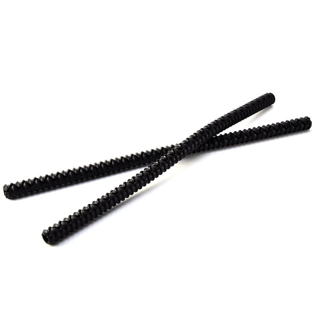 1pc Silicone Threaded Heat Resistant Oven Rack Edge Protector Guard Cover Microwave Oven Anti-Hot Bar Kitchen Baking Accessories