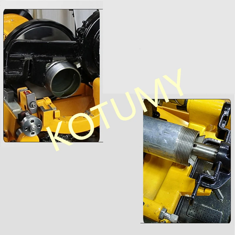 Threading Machine Electric 220v Fully Automatic 2-inch Steel Pipe ...