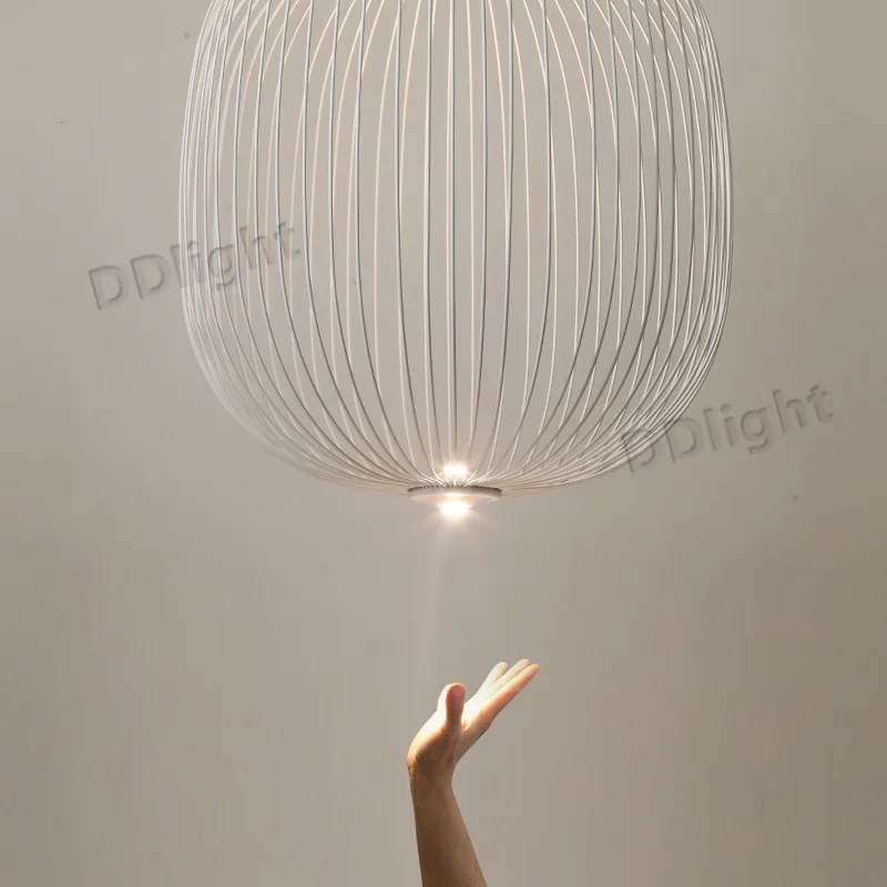 Modern Foscarini Spokes Pendant Lamp Dining room Bar Kitchen Island Birdcage Light Italian Designer Lamp indoor lighting Fixture pendant lights pendant lamp