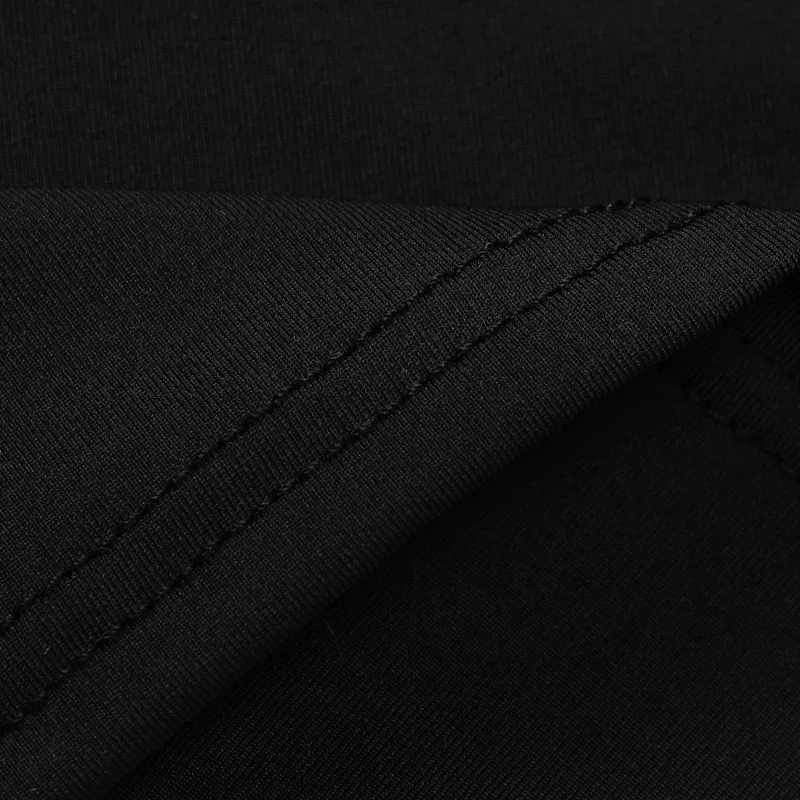 Vestido largo de malla con encaje y aberturas - Elegante vestido de fiesta con escote en V y banda elástica