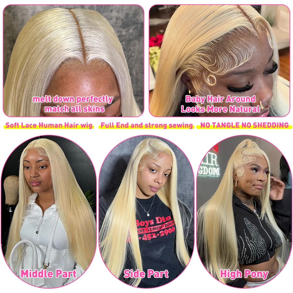 40 Inch 13x4 13x6 Straight 613 Hd Honey Blonde Lace Front Human Hair Wigs Brazilian For Women lace front wig,human hair wigs,human hair wig,front lace wig