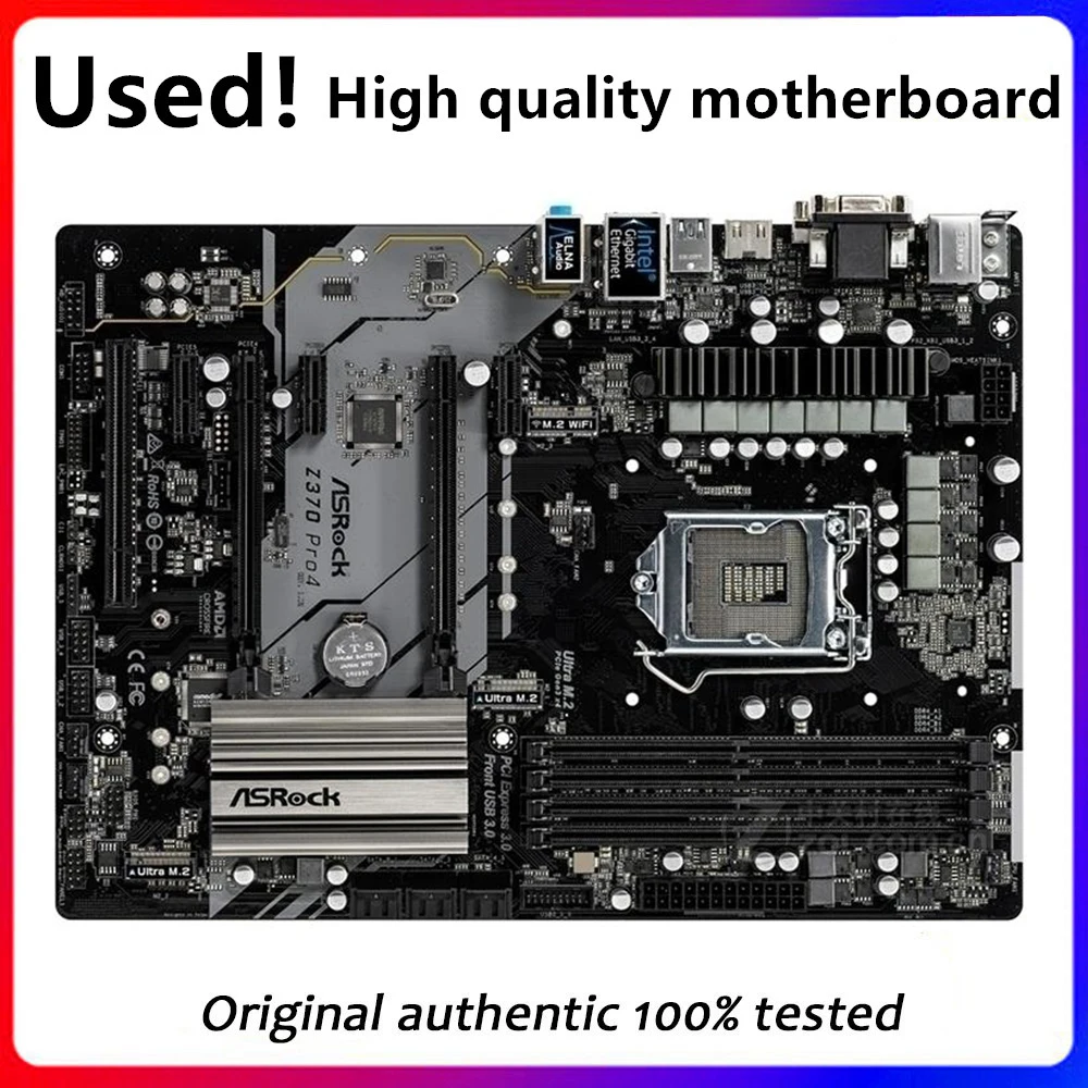 Per Scheda Madre Desktop Asrock Z370 Pro4 Per Scheda Madre Intel Z370 Z370M Ddr4 Lga 1151 Desktop Originale Usata