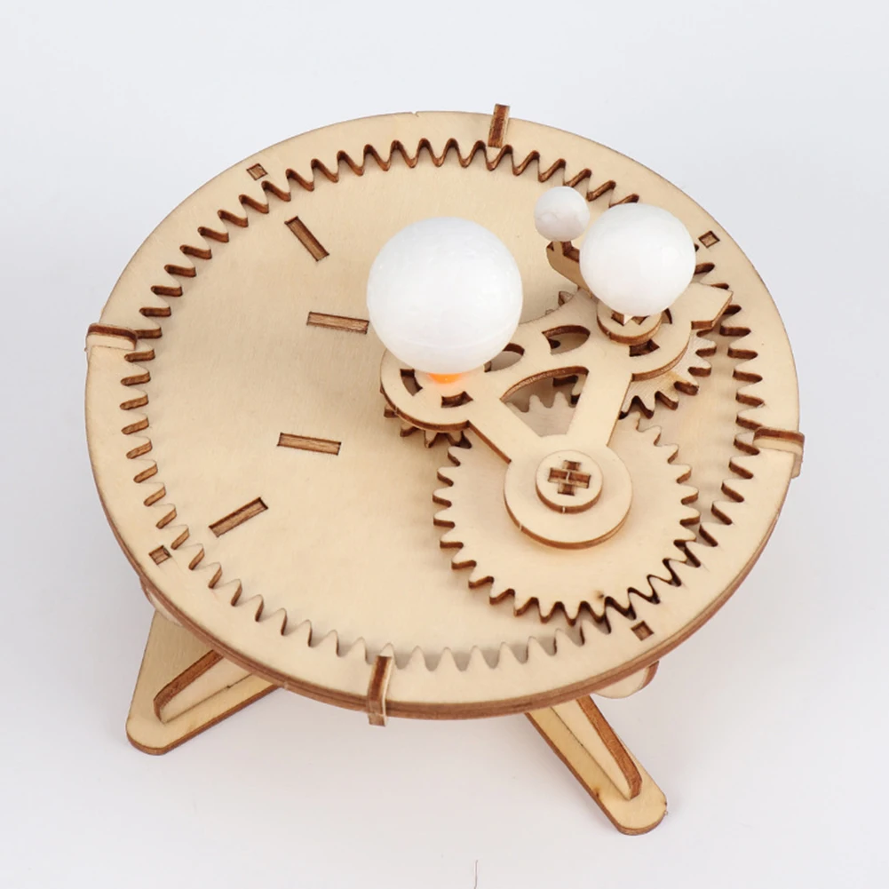 학교 프로젝트 교육 교육 장비 시뮬레이션 캐빈 나무 어린이 3D 수제 목조 주택 모델 DIY 지그 소 퍼즐 장난감