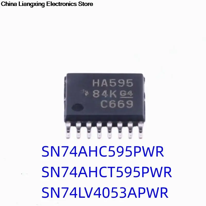 

20Pcs 100% New SN74AHC595PWR 74AHC595 HA595 SN74AHCT595PWR 74AHCT595 HB595 SN74LV4053APWR 74LV4053 LW053A TSSOP16 chips ic