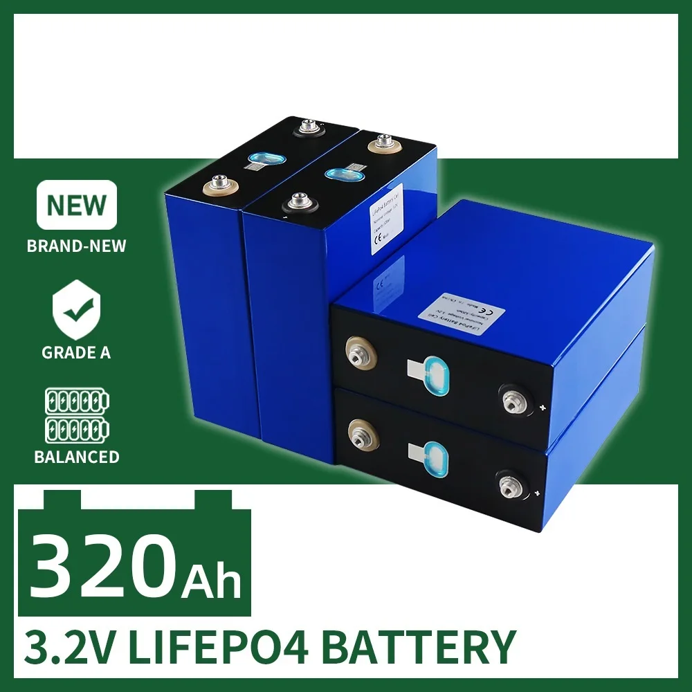 

Литий-железо-фосфатная аккумуляторная батарея класса А, 3,2 в, Ач, Ач, 1/4/16 шт.