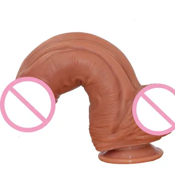 Big Dildo Realistic Penis Huge Dildos for Women Lesbian Sex Toys Fake Dick Silicone female masturbators Adults Erotic Products 4