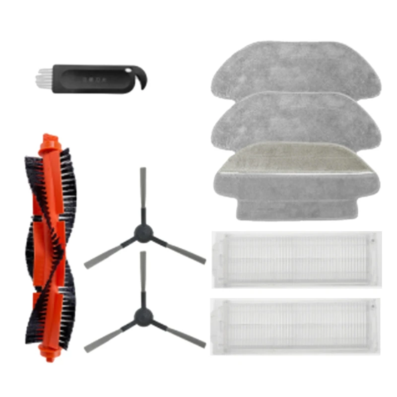 

Для Viomi V2 Pro SE для Conga 3290 3490 3690 Робот Запчасти для пылесоса Hepa фильтр основная боковая щетка насадка на швабру