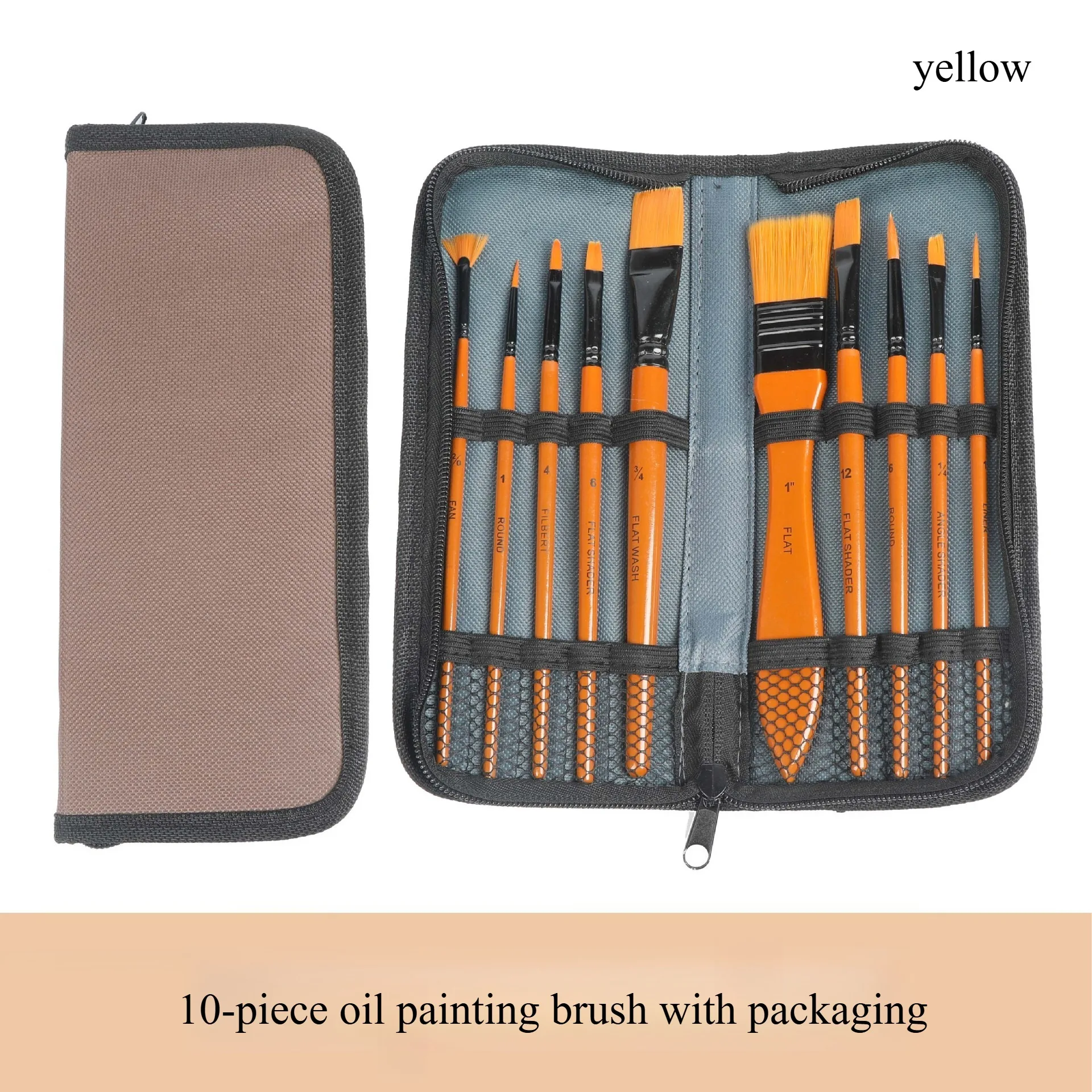 Pędzle spoczywające obok palety farb