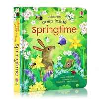 Peep Inside Usborne Book English Educational Picture Books for Kids Children Fairy Tale Learning Toys Montessori Materials Gifts 2