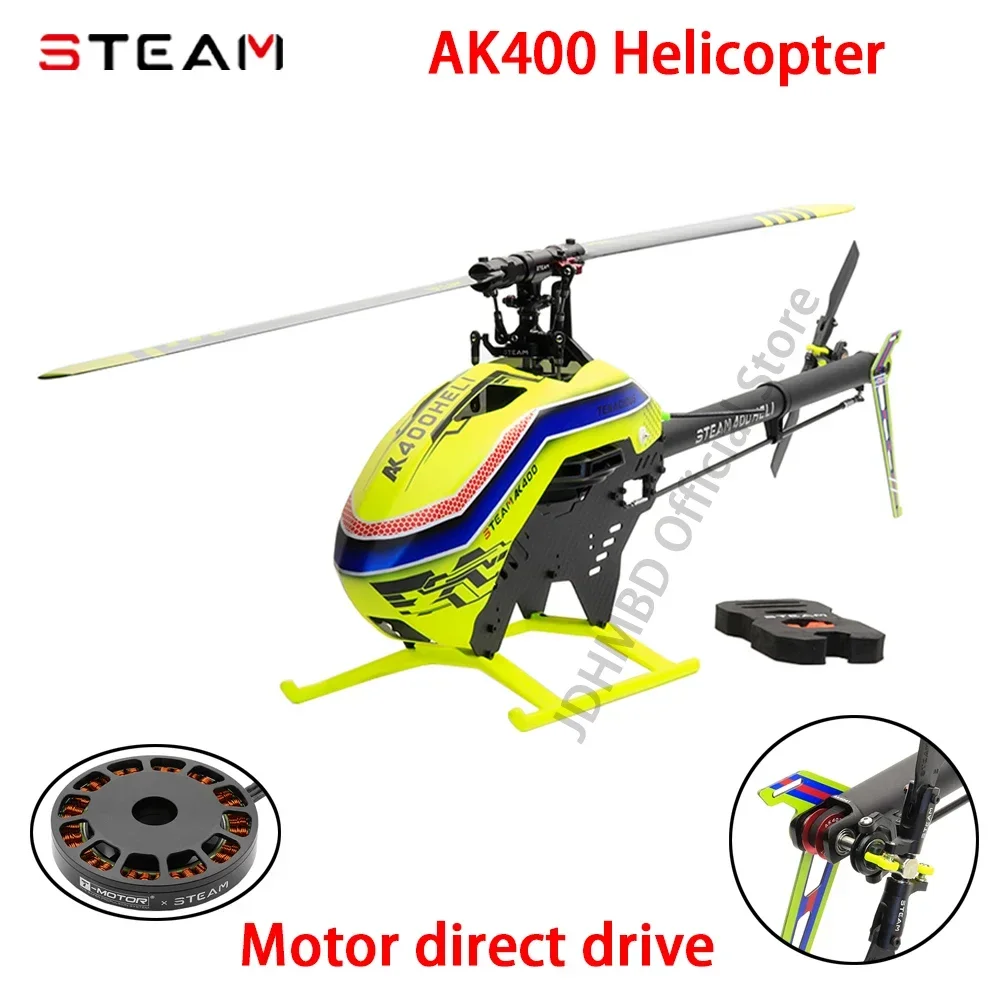 

Stem AK400 Legend 6CH 3D Direct Drive Brushless Motor 380 Class Flybarless RC Helicopter Kit Version