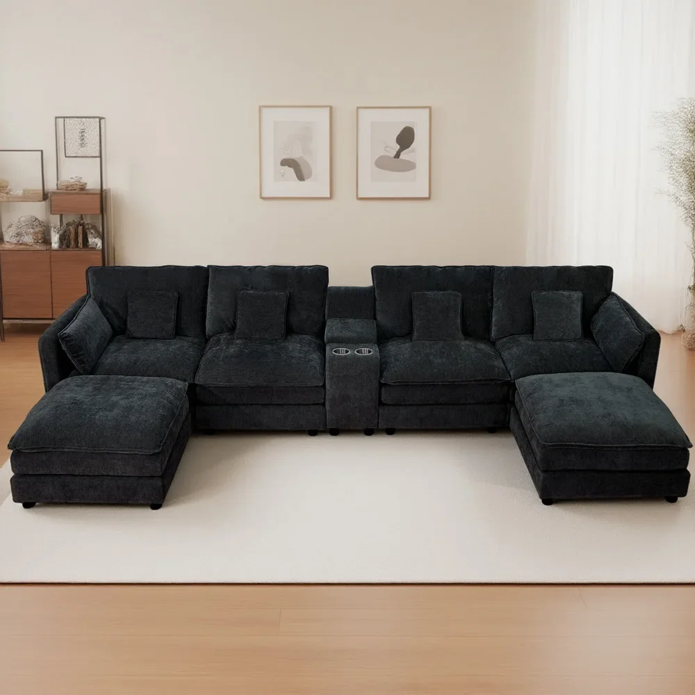 U Shaped Sofa 1