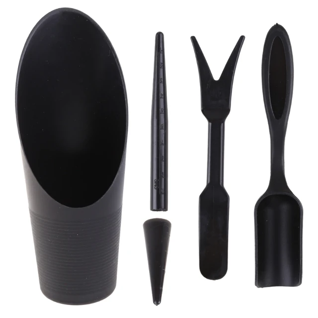 4Db Kerti Ültetvénykészlet Vető Lapátkapocsos Vödör Bonsai Palánta Fúró Szerszám