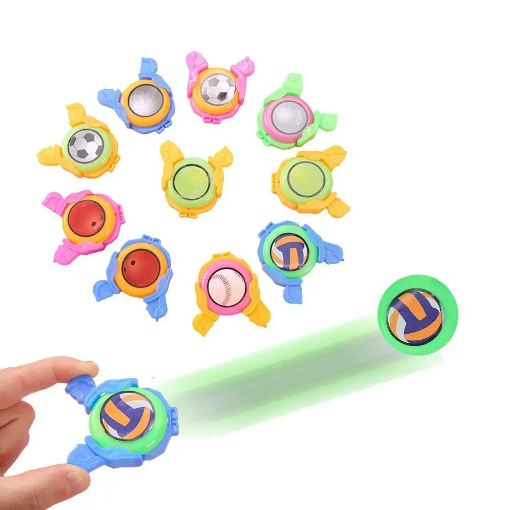 

1/5pcs Finger Catapult Launcher Flying Disc Shooters Mini Launchers With Discs Children Kids Party Favor Birthday Gift Outdoor