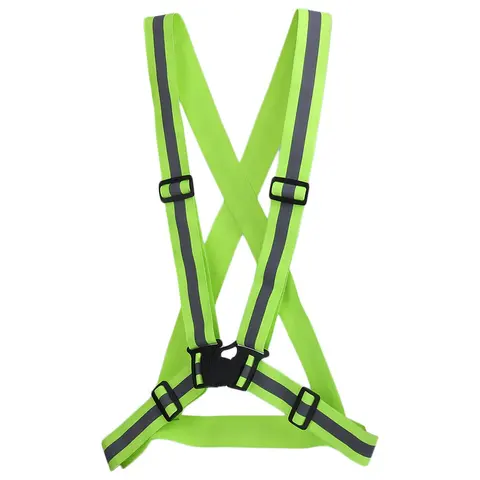 Traffic Night Work Security Running Cycling Safety Reflective Vest High Visibility Reflective Safety Jacket