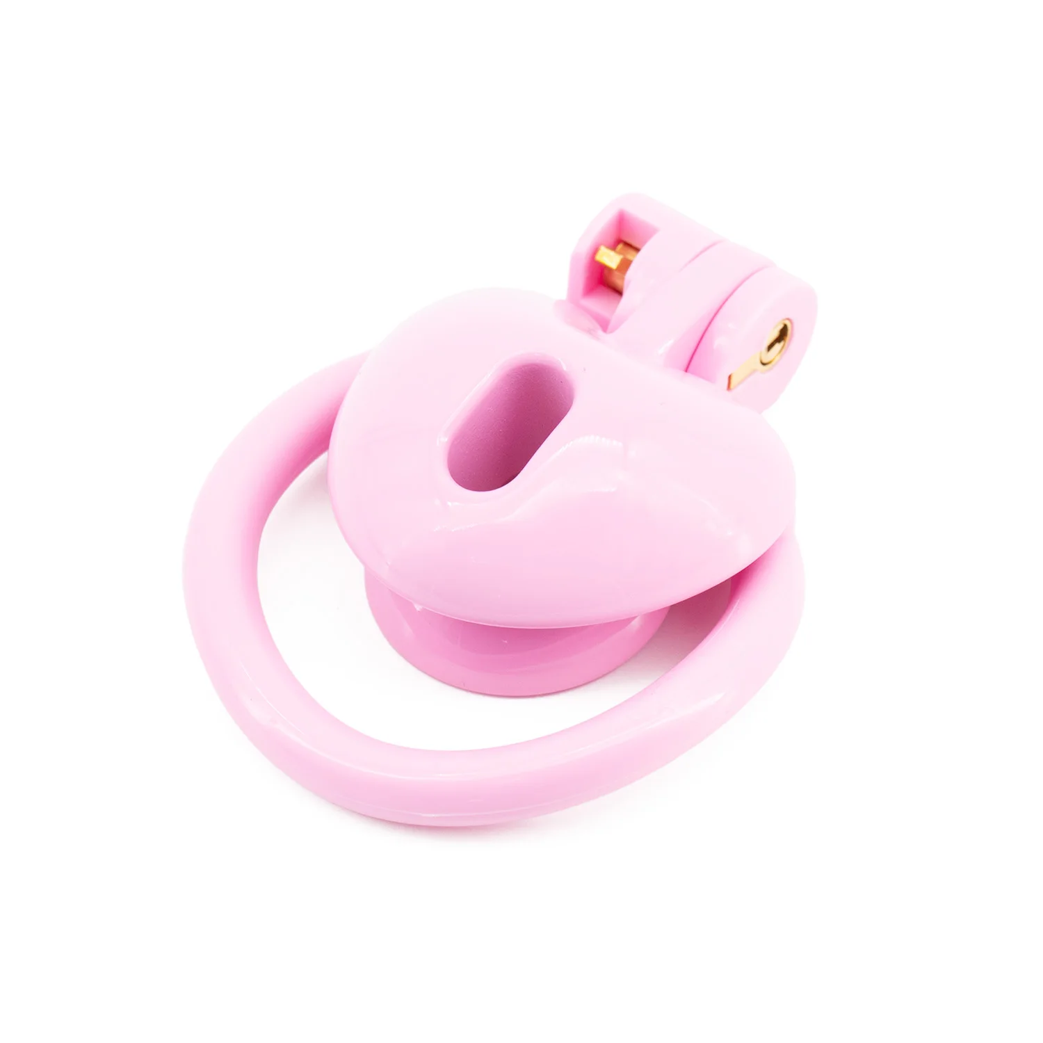 Penis chastity cage chastity lock sex toy Heart Shape Man Chastity Cage Negative Mini Penis Device With 4 Size Curve Ring