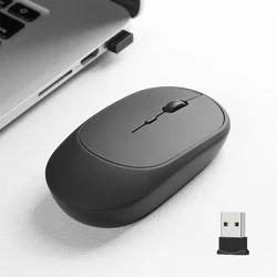 Rechargeable Dual - Mode Bluetooth Wireless Gaming Mouse (MouseBlack)
