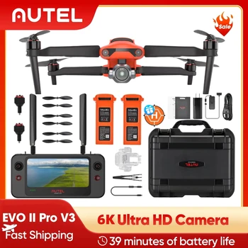 Autel Robotics EVO II Pro V3 Drone 4k Professionale 1" CMOS 360 °   Evitamento ostacoli A-Log a 12 bit con controller intelligente da 6,4".
