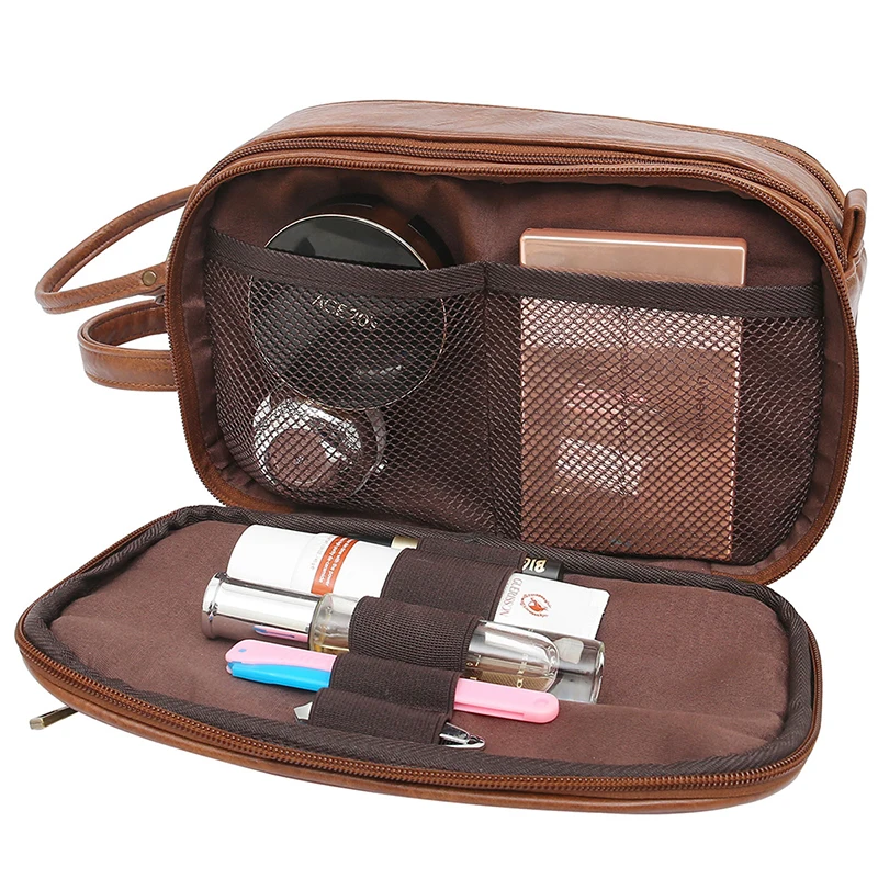 New Multi Pockets Toiletry Bag For Women Men Travel Essentials Makeup Bag Waterproof Hanging Bag Cosmetic Makeup Organizer Bag 4