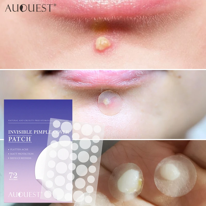Auquest 72pcs Acne Pimple Patch Face Mask Invisible Acne Treatment