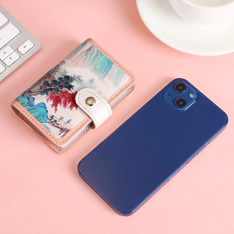 Wallet Card Holder Credit Card Holder Card Holder Card Wallet Id Card Case Business Card Holder Id Card Holder Document Card Wallet Wallet Card Bag Anti Thief ID Cards Holders Scenery Cute Business Shield Card Holder Organizer Coin Pouch Wallets Bag Bank Credit Bus Card Cover