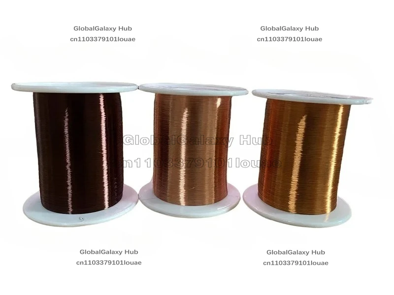 42/43/44 Awg 기타 픽업 구리 와이어 일반 에나멜 폴리 나일론 헤비 폼바르 DIY 픽업