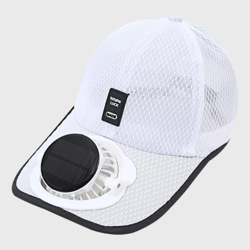Breathable Solar Fan Baseball Cap 1