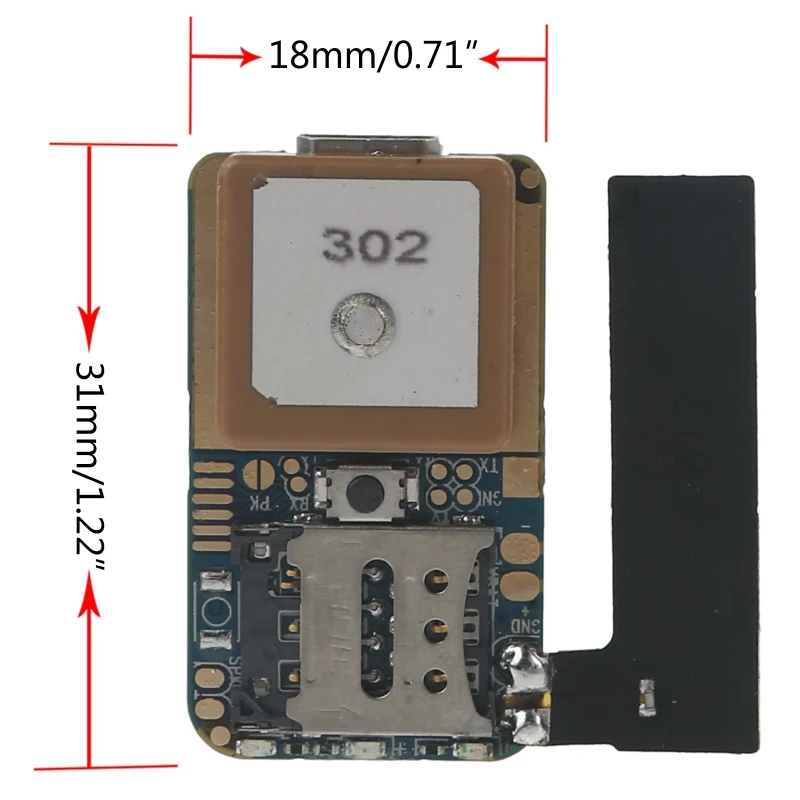 Mini Size GPS Tracker Real for Time Tracking Locator Device for Car Kids Elderly Men Anti-Lost Recording Tracker