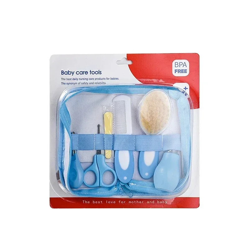 Newborn Baby Kids Nail Hair Health Care Grooming Brush Kit 6PCS/Set