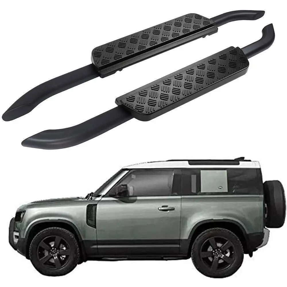 

Side Step Fits for Land Rover Defender 90 2D 2020-2024 Running Board Nerf Bar